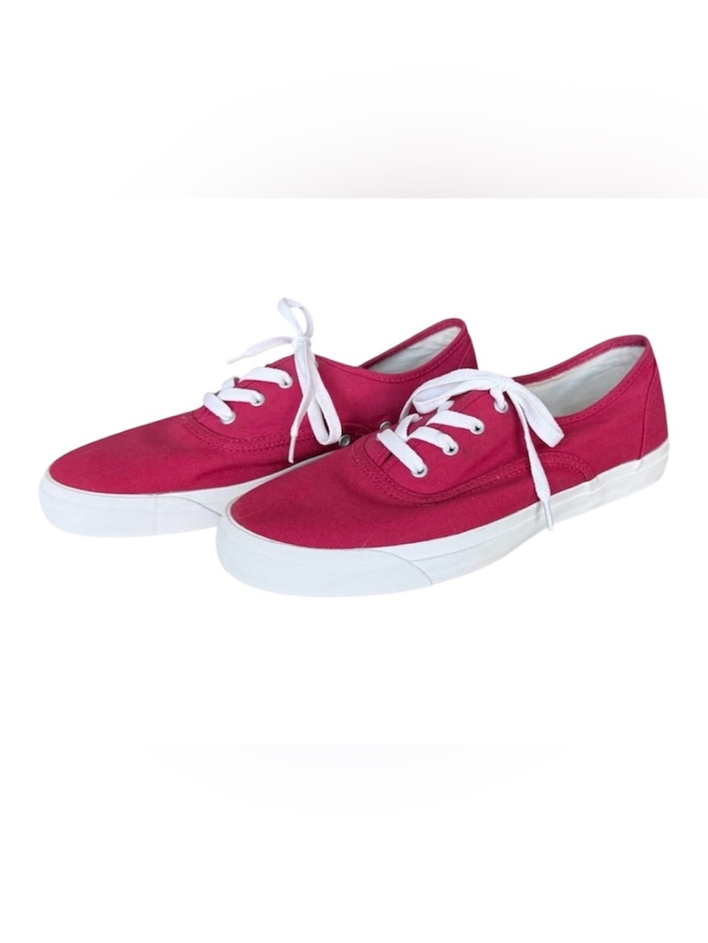 Pro Keds Royal Lo women’s 7.5 red canvas lace up low top red sneakers